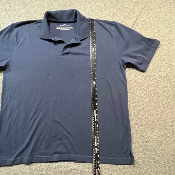 Vintage Blockbuster Employee Polo Navy with Left Arm Logo | Size Extra Large - Picture 8 of 8
